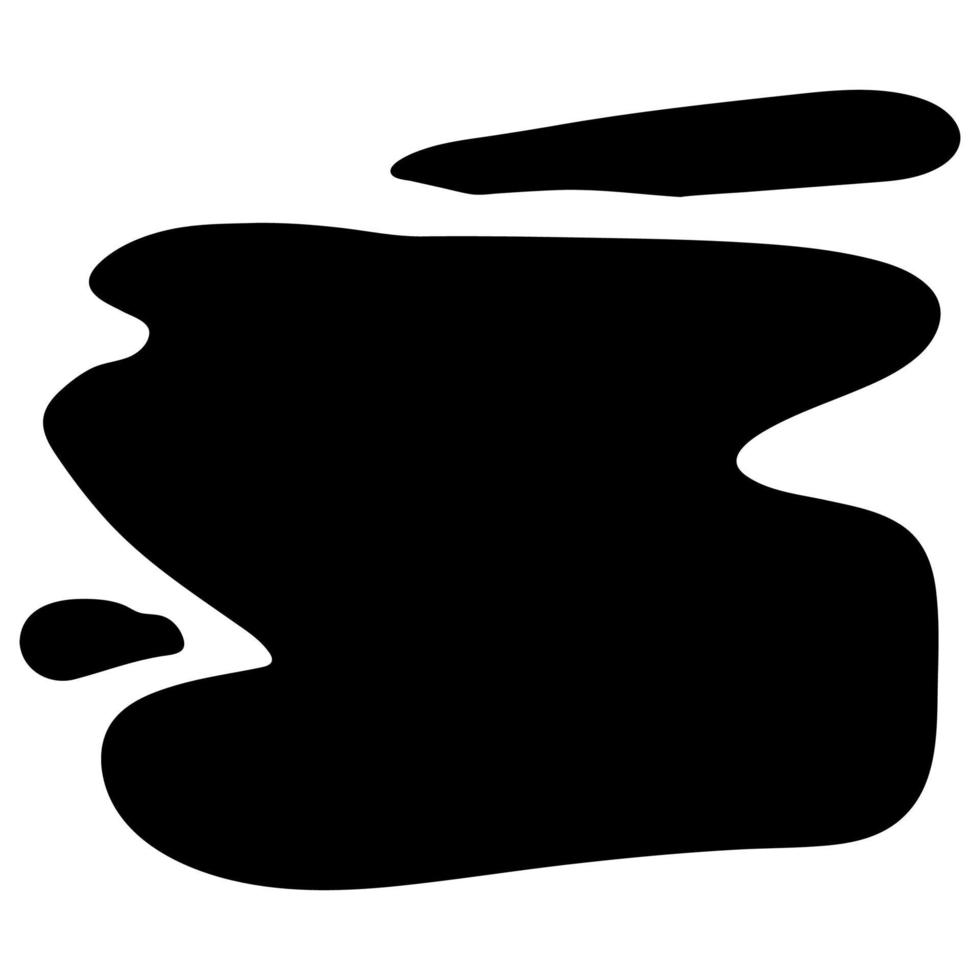 elemento de blob dibujado a mano tinta pintura salpicadura mancha mancha salpicadura diferentes formas. ilustración vectorial recortada aislada para diseño de banner de etiqueta adhesiva vector