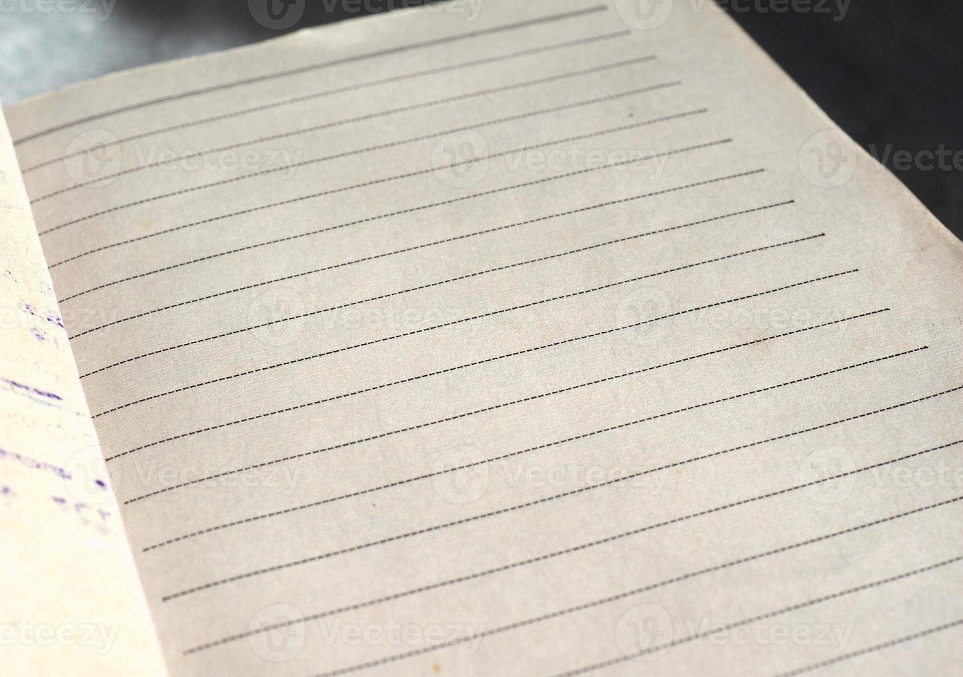 note pad page photo