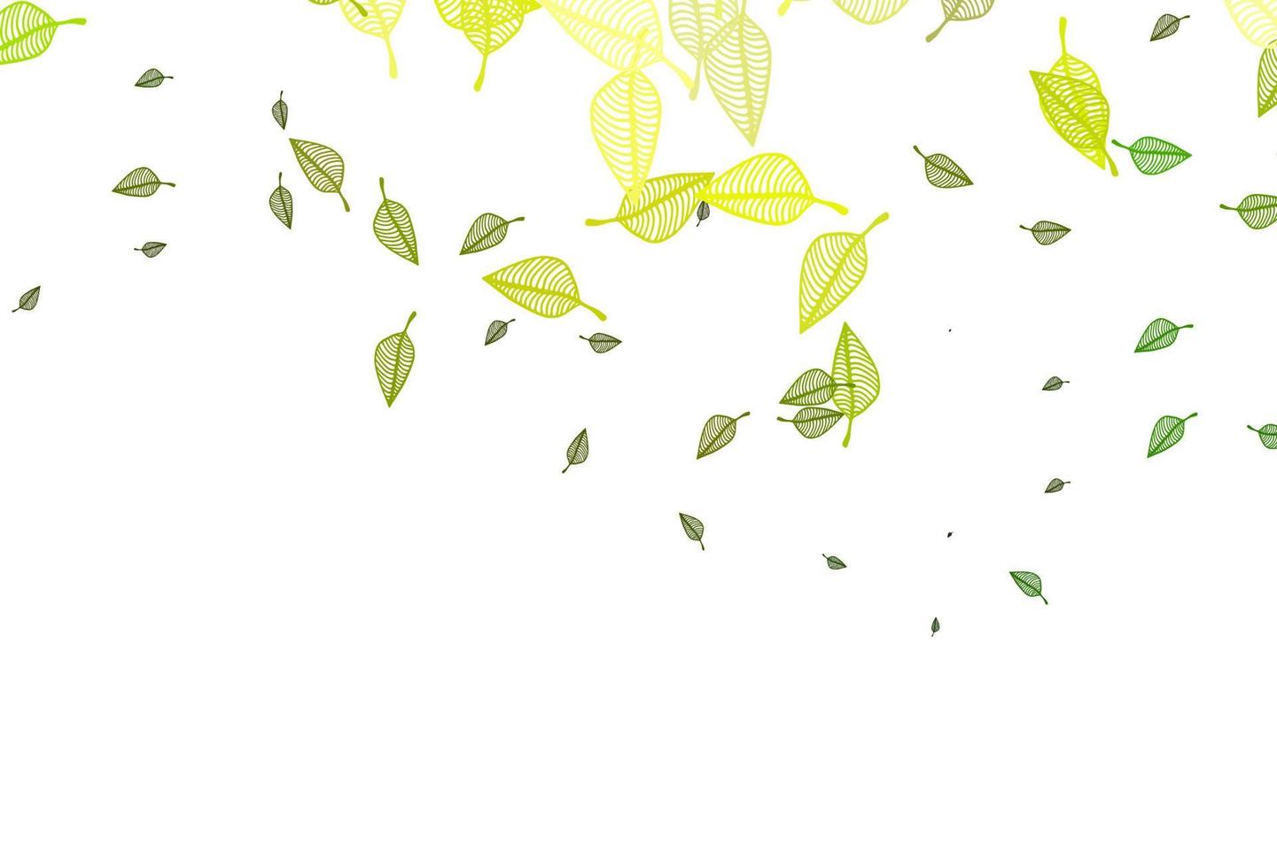 Light Green, Yellow vector hand painted backdrop.