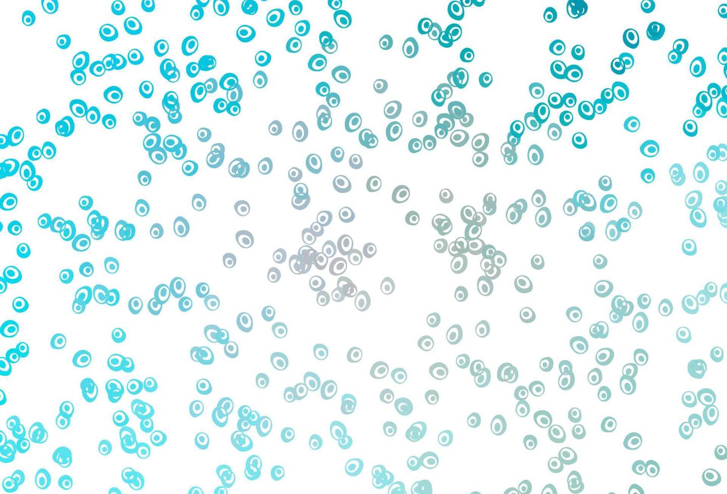 Light BLUE vector pattern with spheres.