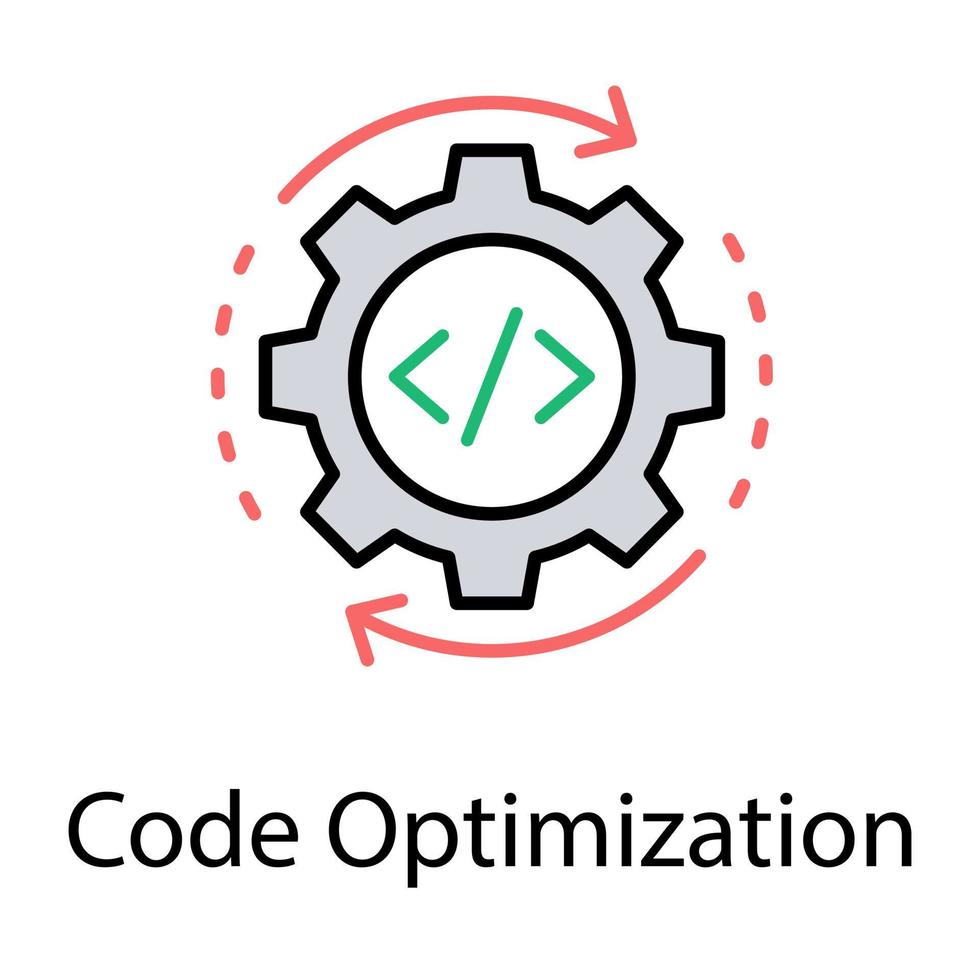 Code Optimization Concepts vector