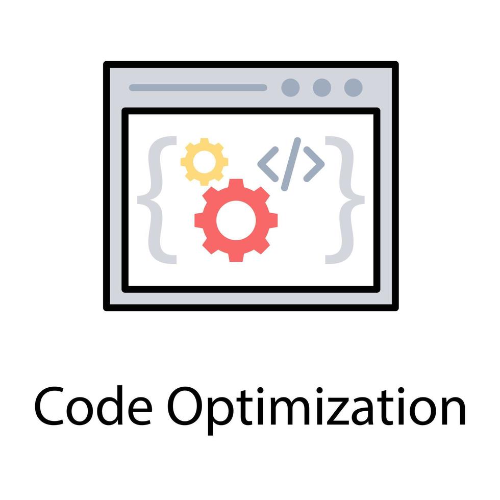 Code Optimization Concepts vector