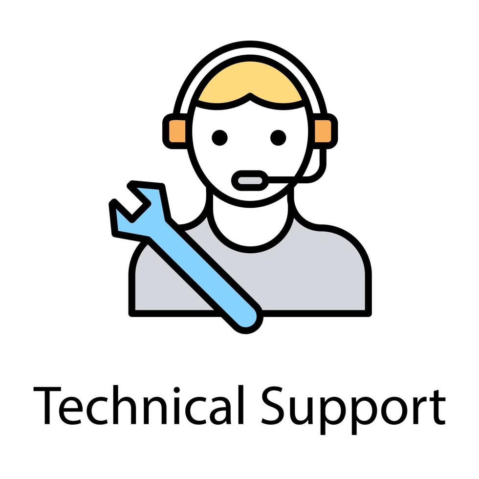 Technical Support Concepts vector
