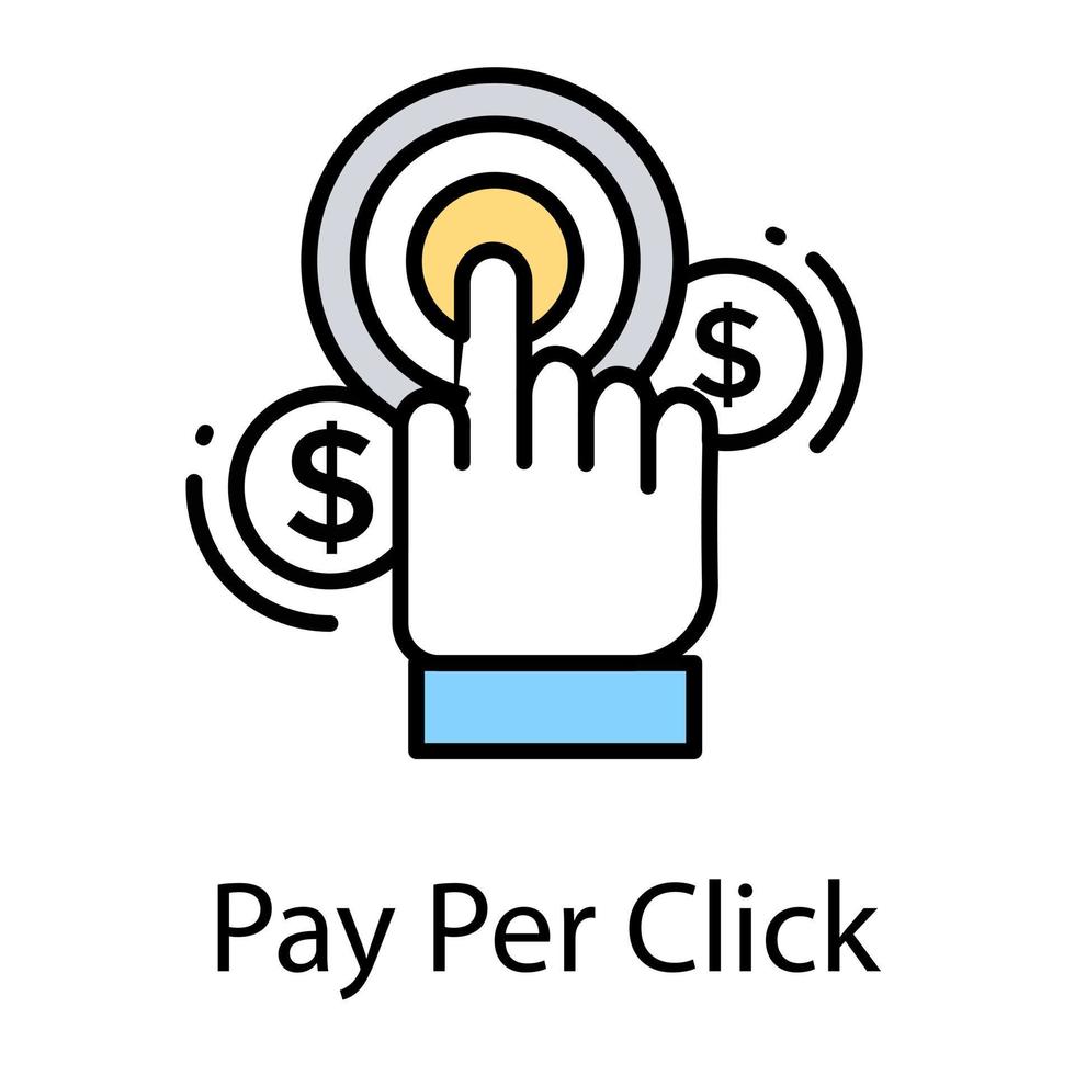 Pay Per Click vector