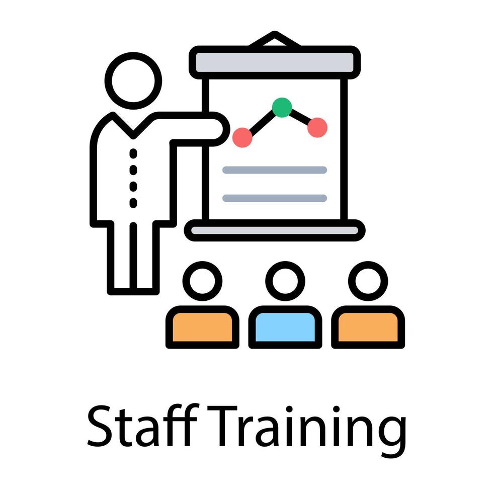 Business Training Concepts vector