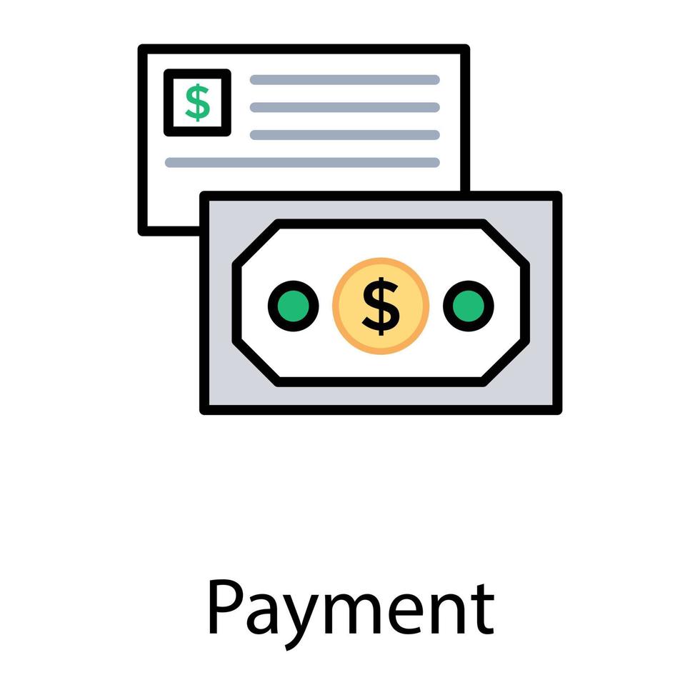 Trendy Payment Concepts vector