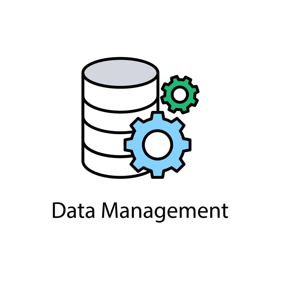 Data Management Concepts vector