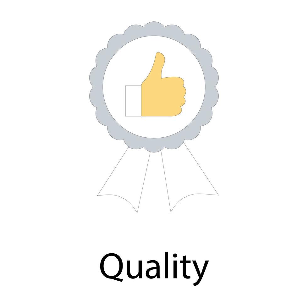 Best Quality Concepts vector