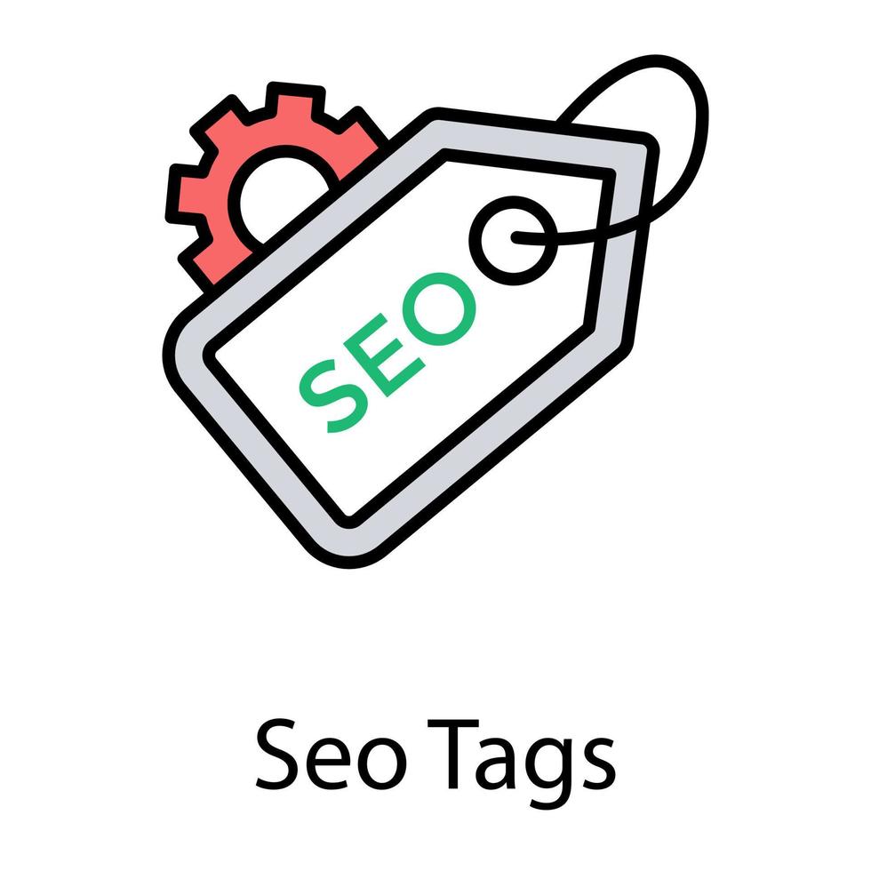 Trendy Seo Tags 5330252 Vector Art at Vecteezy