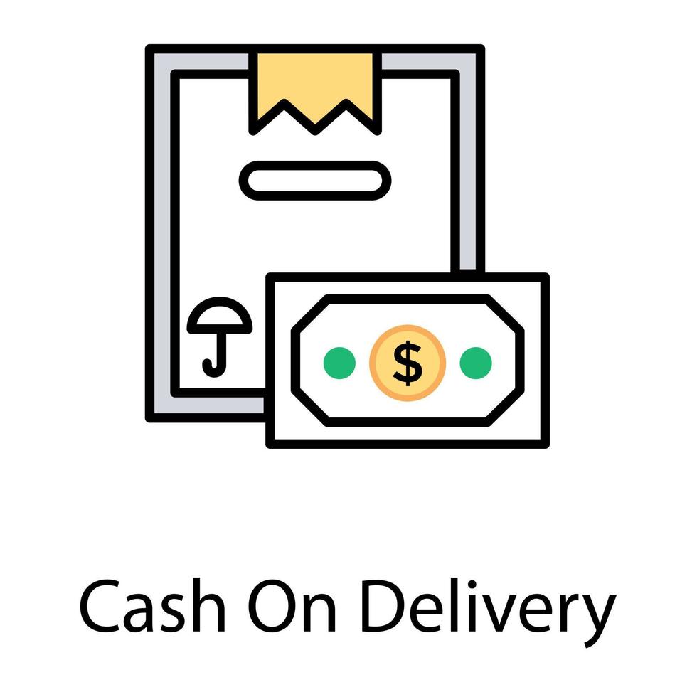 Cash On Delivery vector