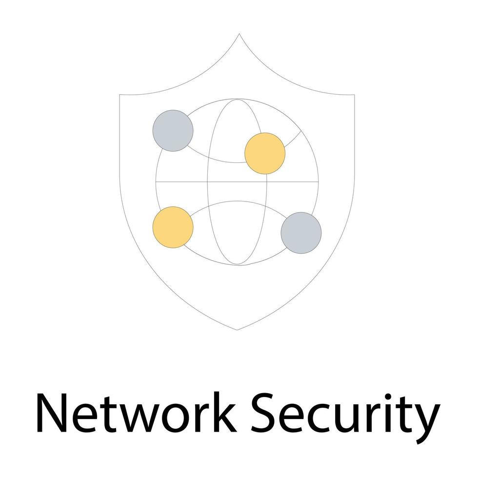 Network Security Concepts 5330279 Vector Art at Vecteezy