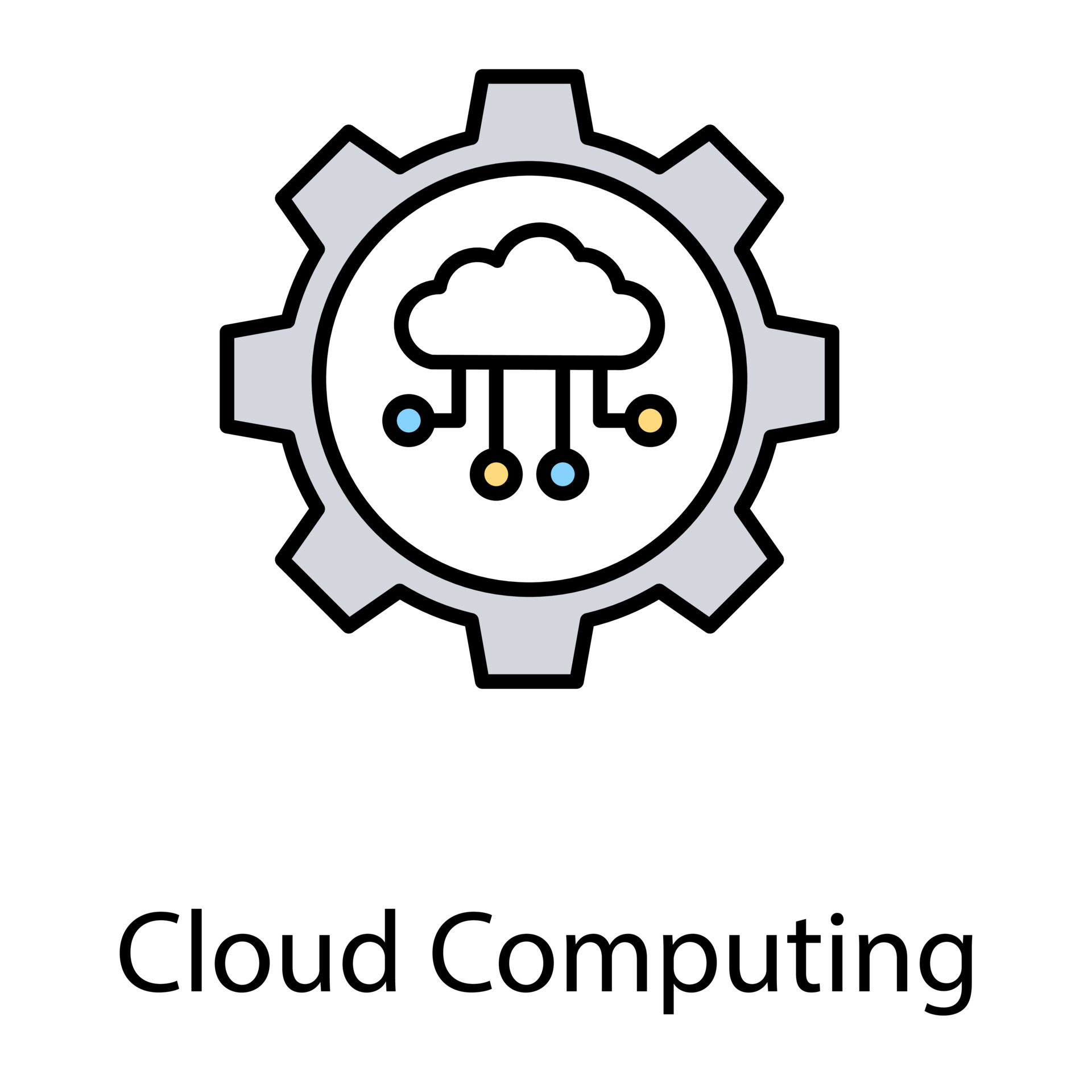 Cloud Computing Operations 5330351 Vector Art at Vecteezy