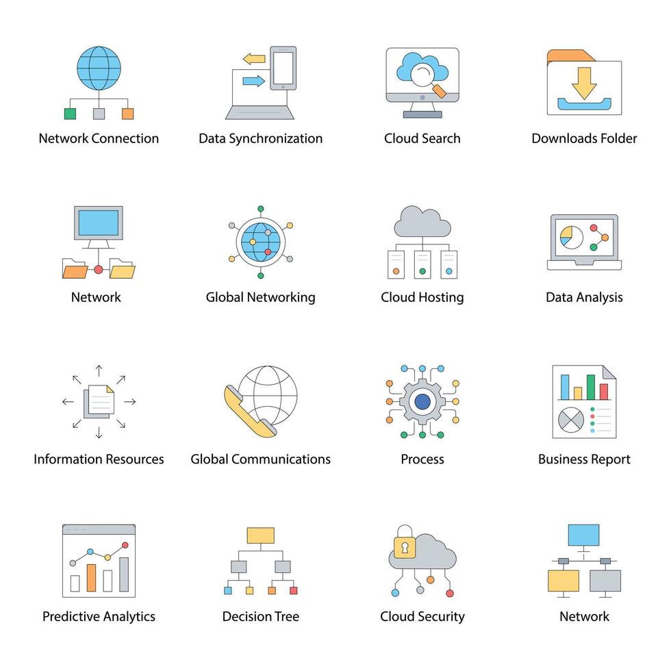 Statistical Analysis Concepts vector