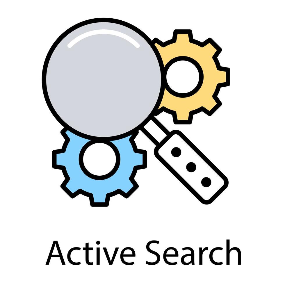 conceptos de búsqueda activa vector