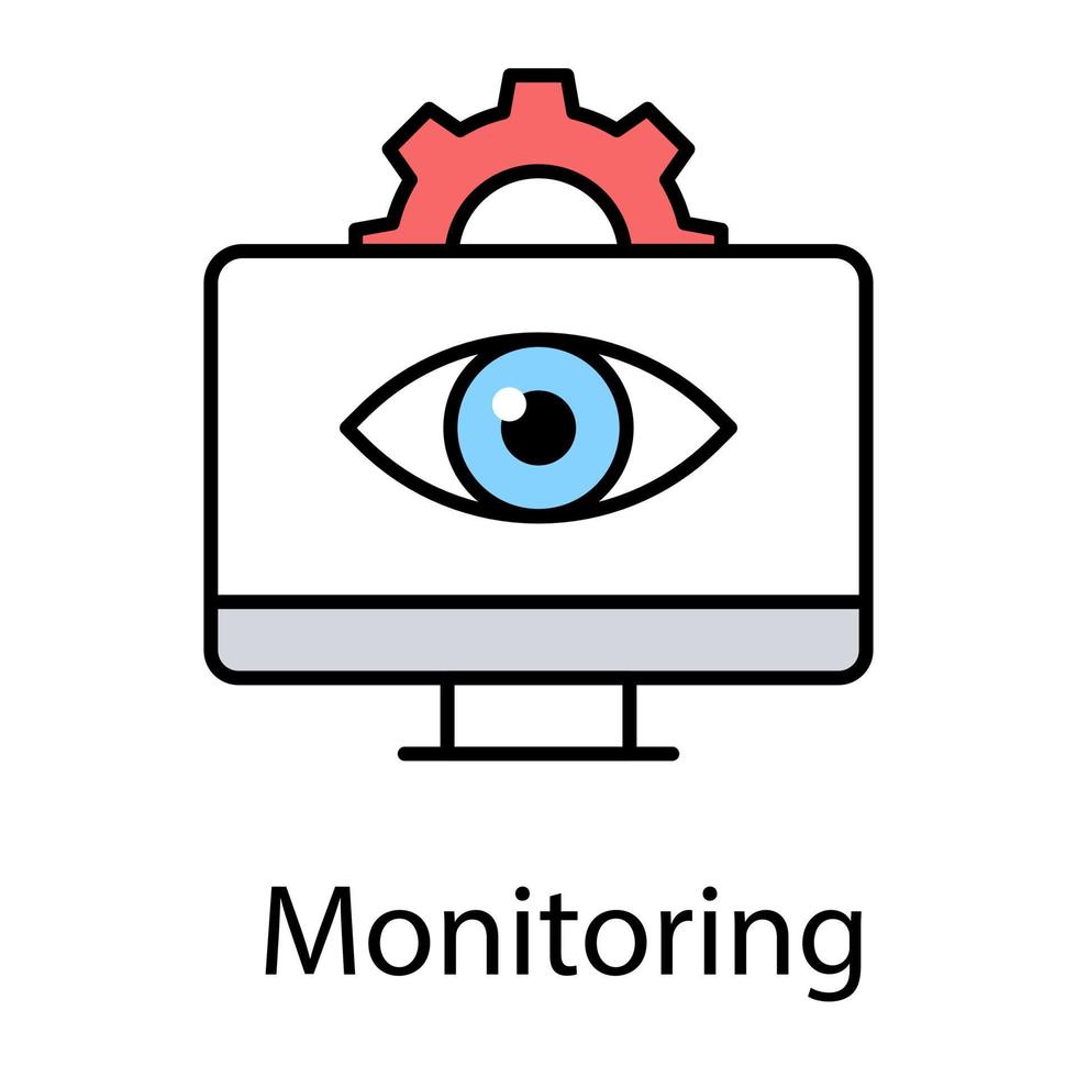 Seo Monitoring Concepts vector