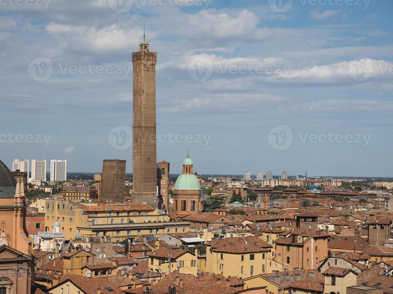 Aerial view of Bologna photo