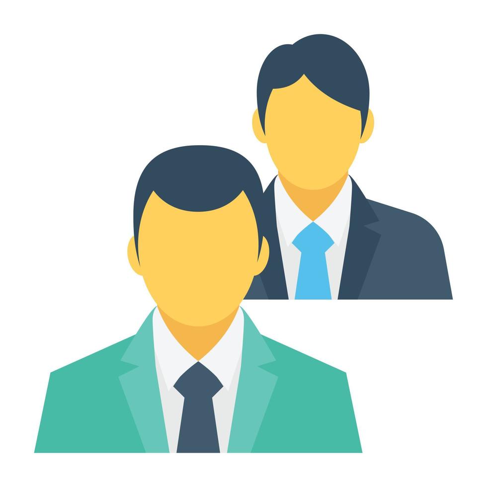 Trendy Businessman Concepts vector