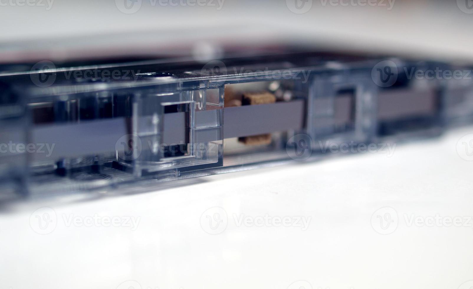 Magnetic tape cassette photo