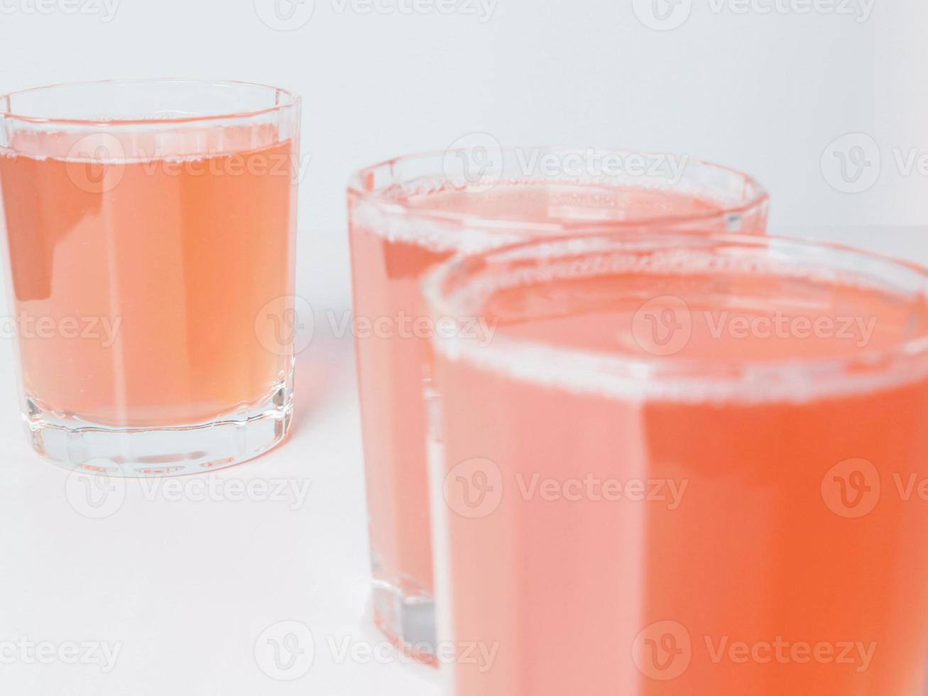 Orange juice glass photo