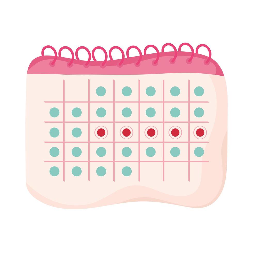 calendar reminder date vector