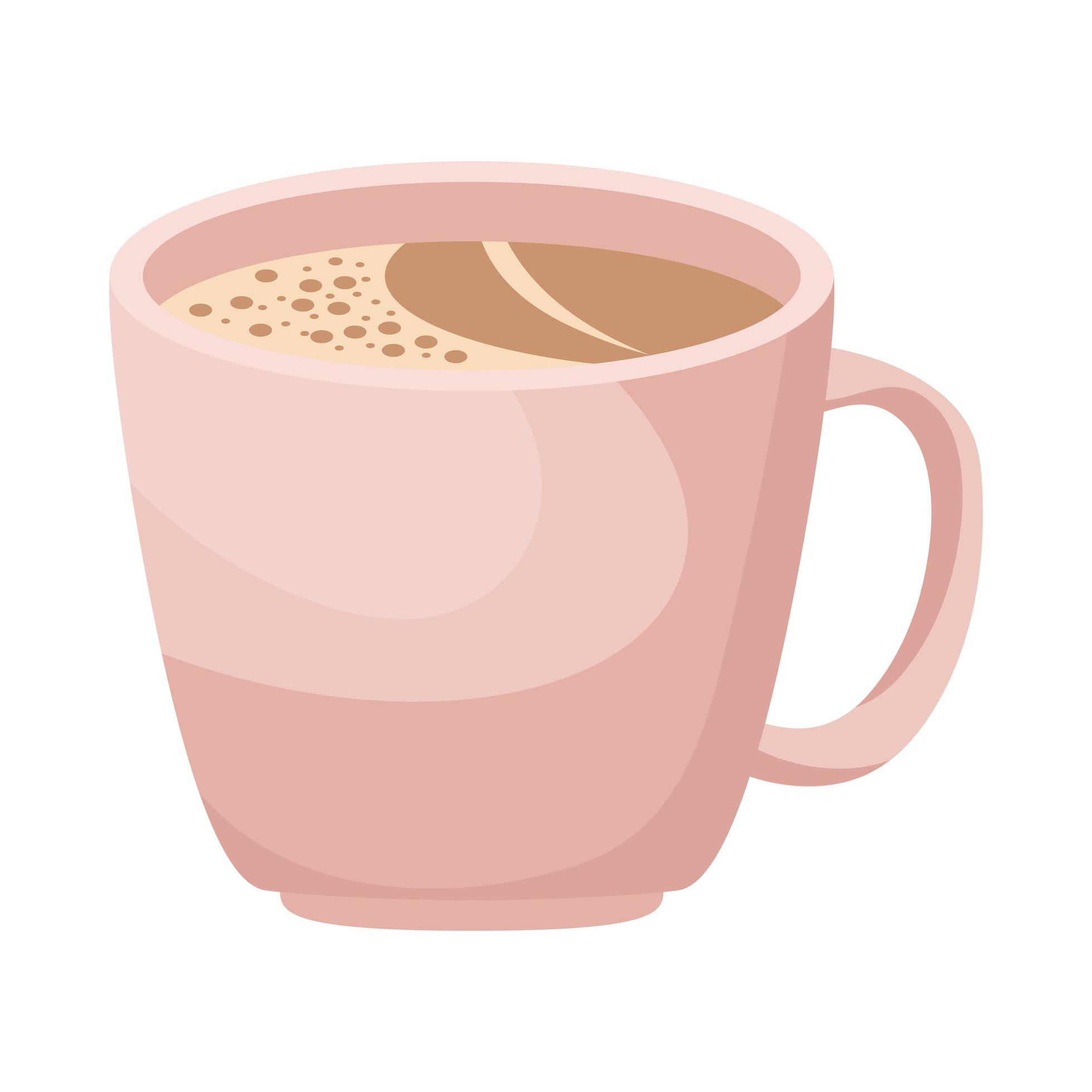 hot chocolate in mug 5331139 Vector Art at Vecteezy
