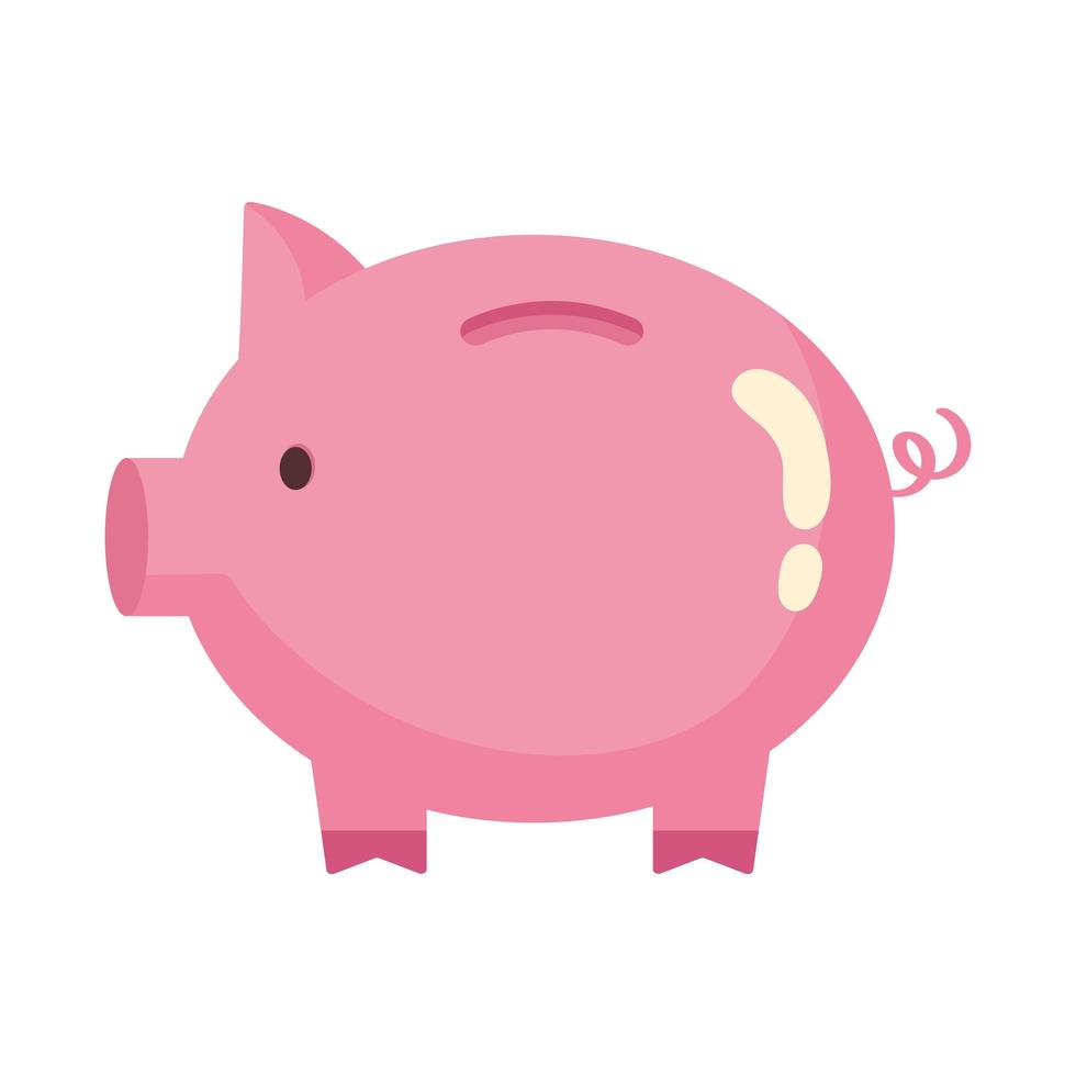 piggy savings money vector