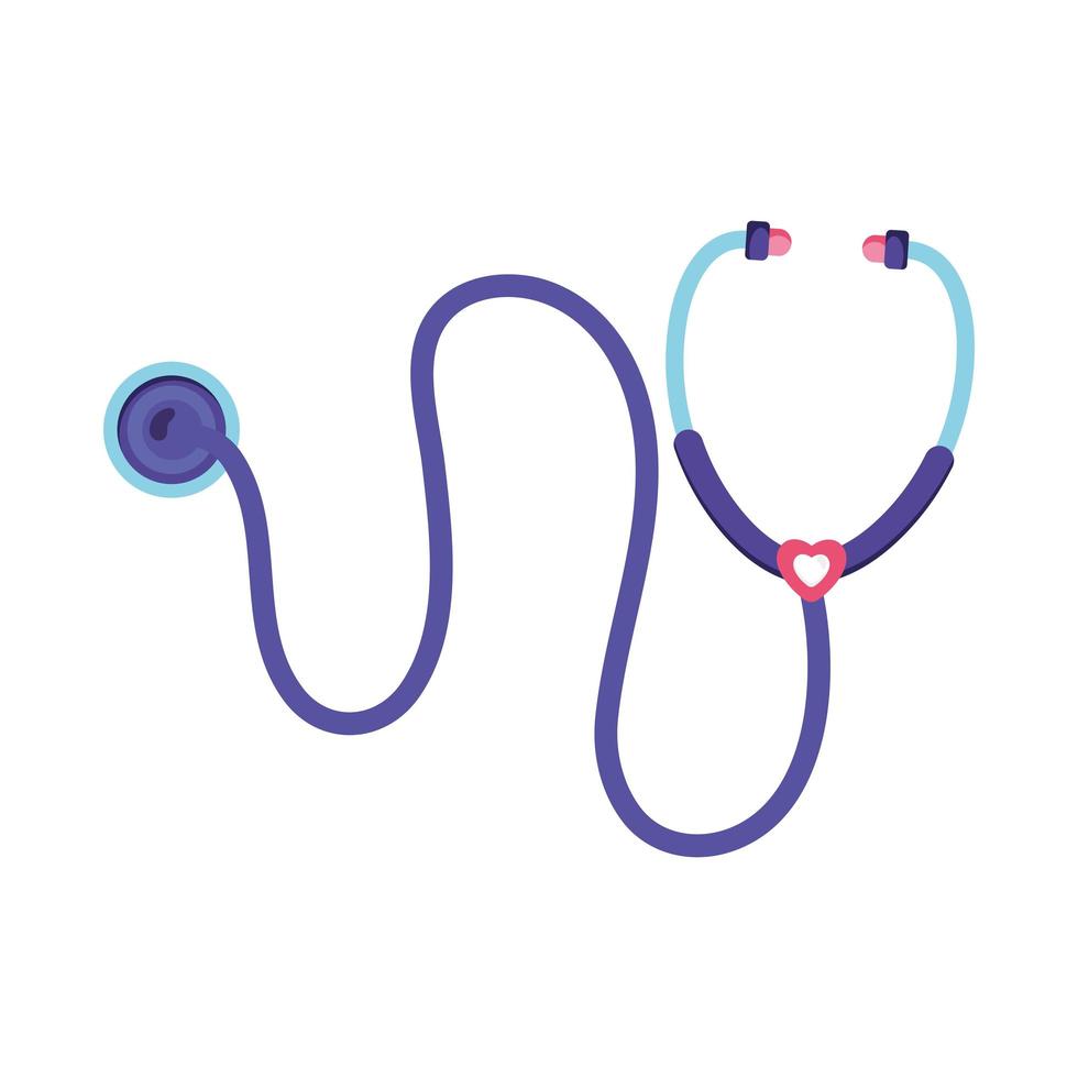 medical stethoscope tool vector