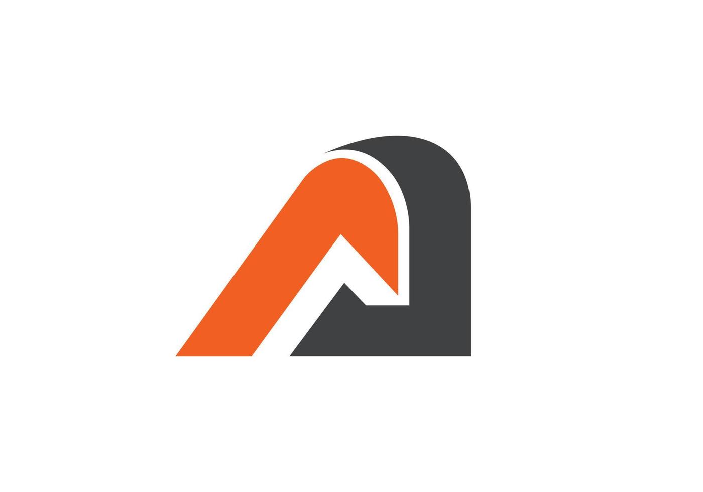 Letter AL logo creative modern design vector image