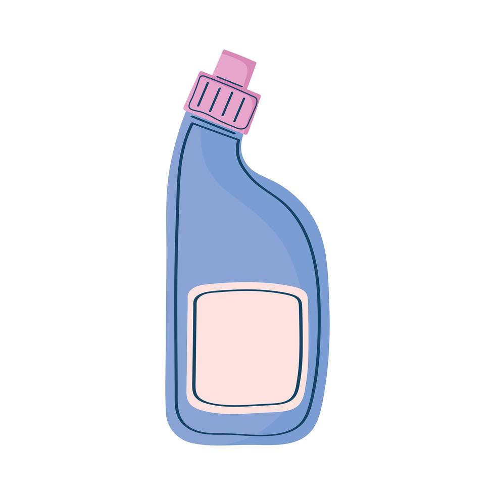 botella de producto limpio vector