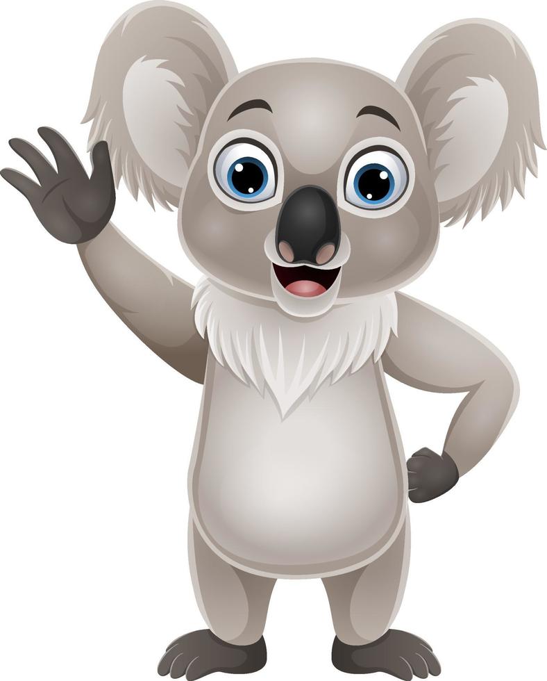 Cartoon funny koala waving hand 5332346 Vector Art at Vecteezy Cartoon funny koala waving hand 5332346 Vector Art at Vecteezy