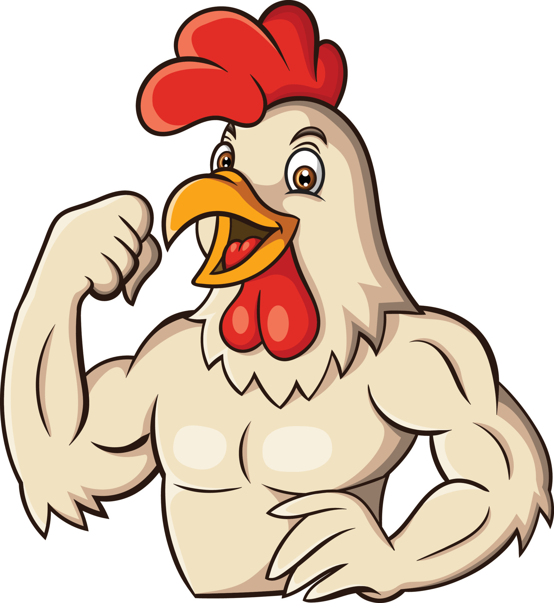 Chicken Muscle Vector Art, Icons, and Graphics for Free Download