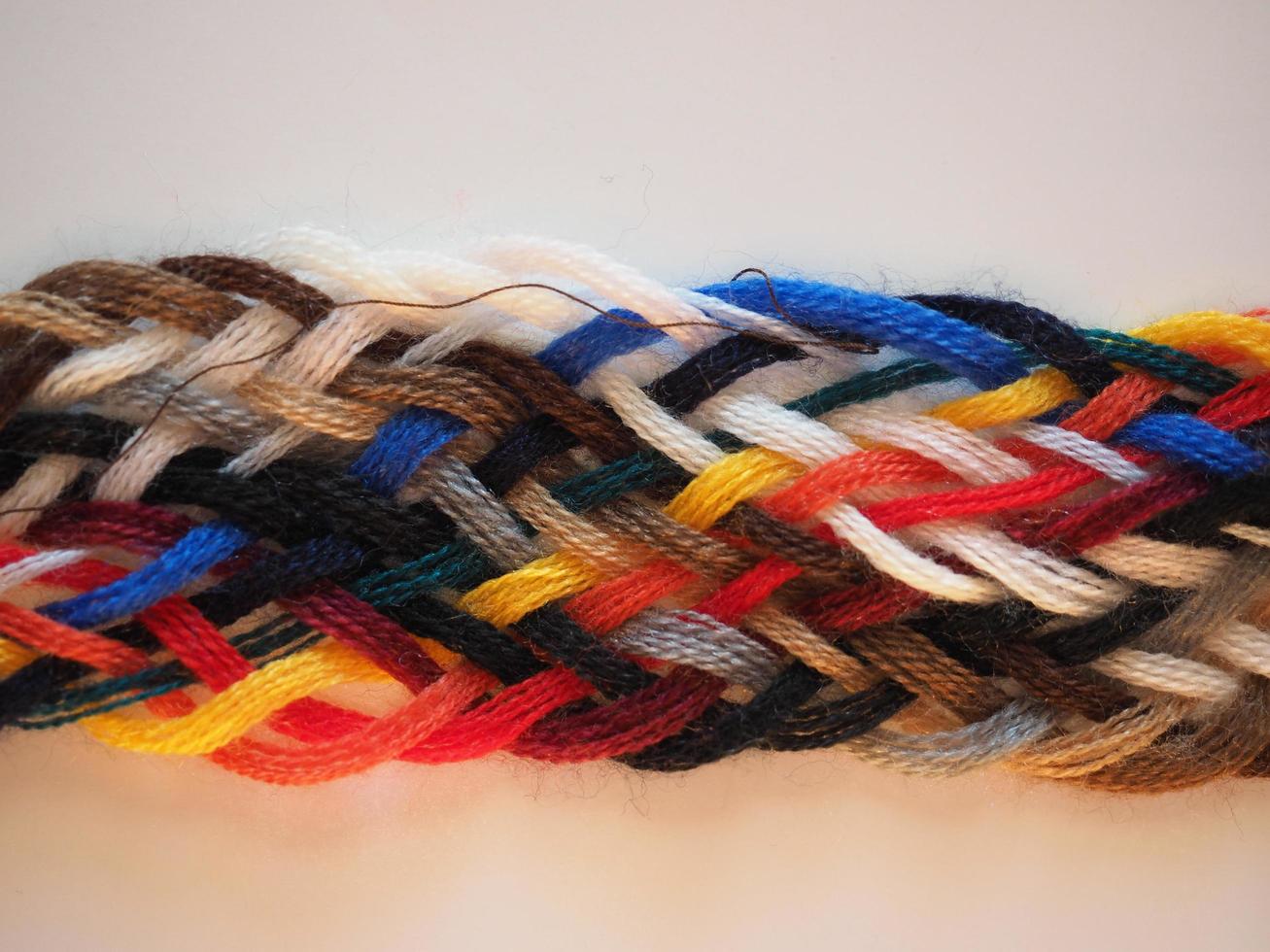 Sew Thread Plait texture photo
