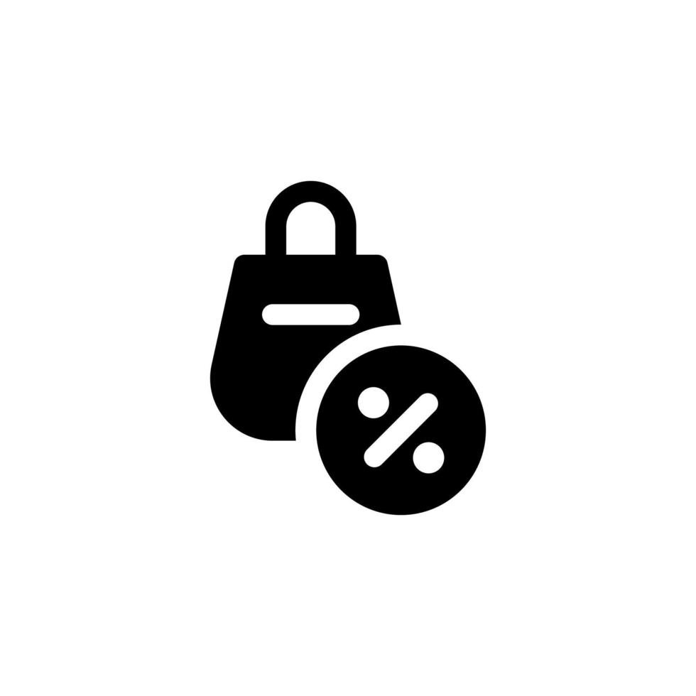 shopping discount icon design vector symbol sale, retail, shop, discount for ecommerce