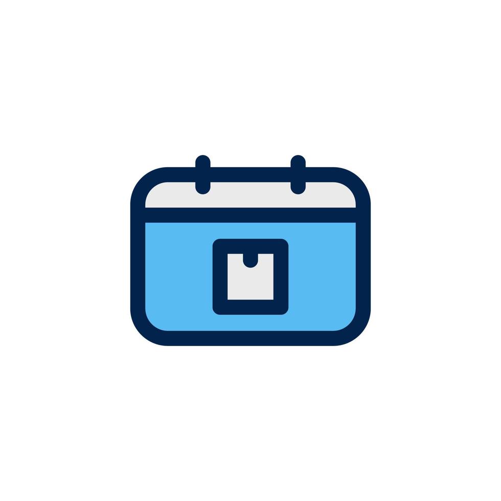 delivery date icon design vector symbol calendar, plan, date, event for ecommerce
