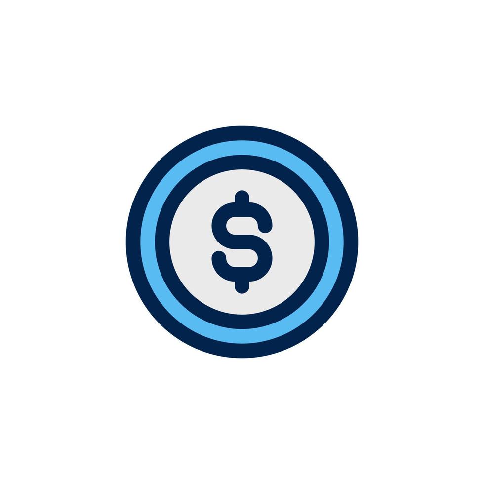 coin icon design vector symbol payment, currency, money, dollar