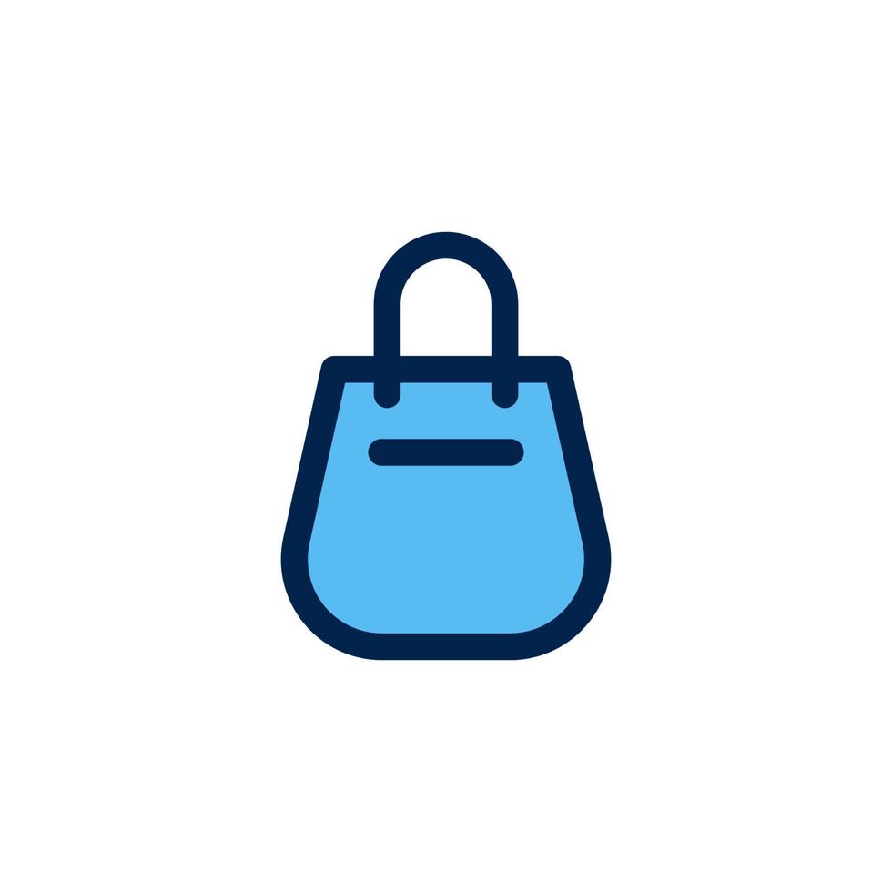 shopping bag icon design vector symbol market, retail, paper bag, bag, shop for ecommerce