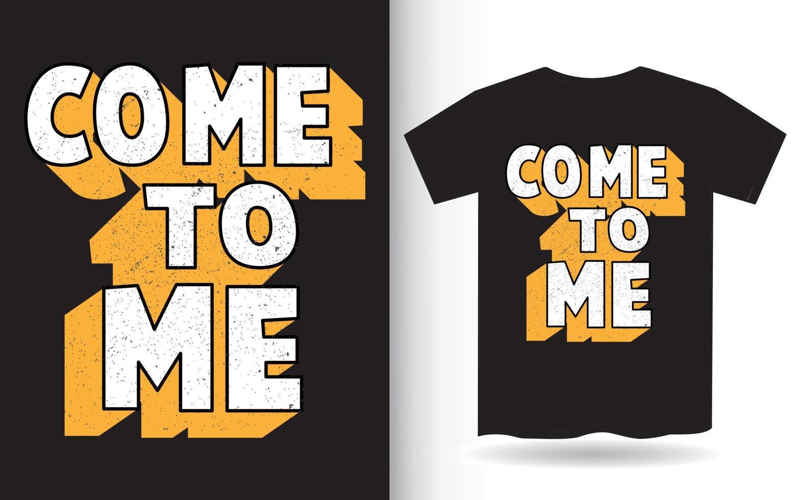 Trendy t-shirt design with typography slogan vector