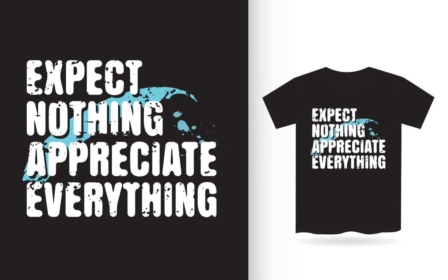 Modern inspirational typography t shirt for print vector