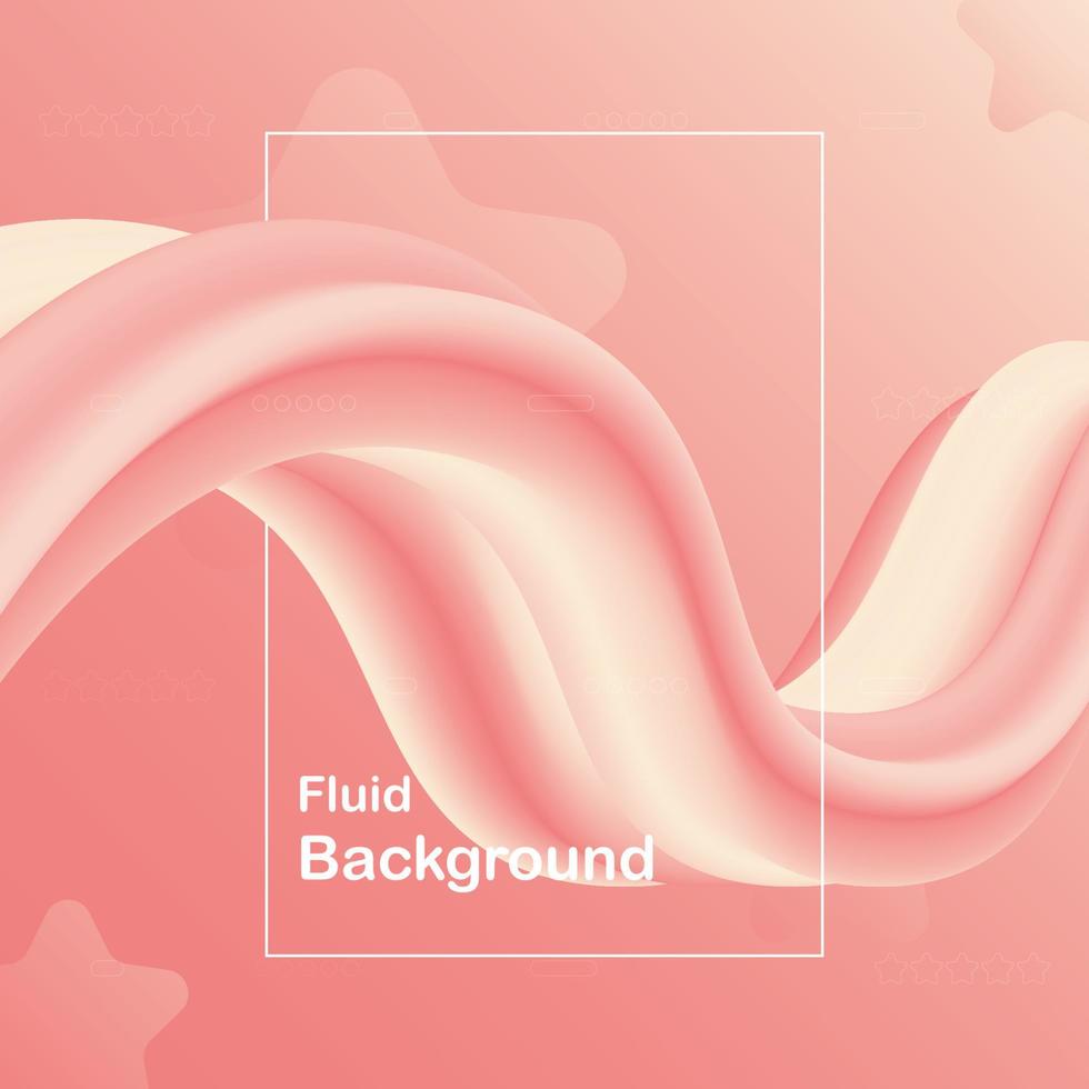 fluid background. Trendy geometric background. Fluid shape illustration. Eps10 vector