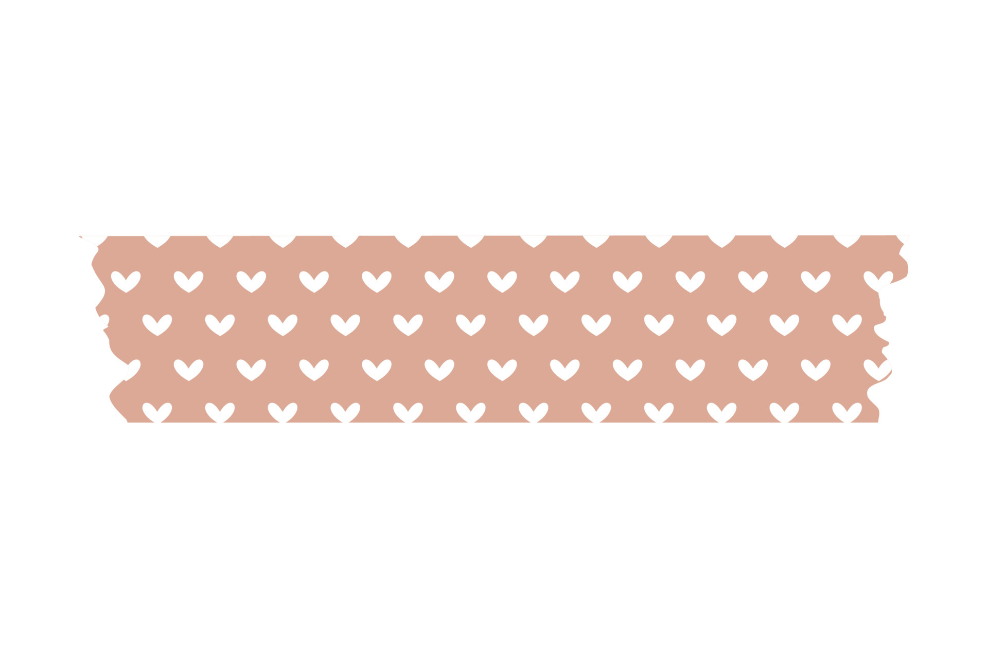 Colorful washi tape with a cute pattern. for decorating greeting