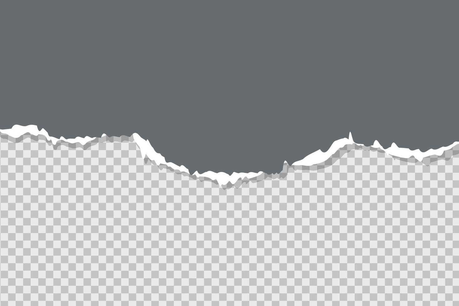 Ripped paper border mockup png handmade background