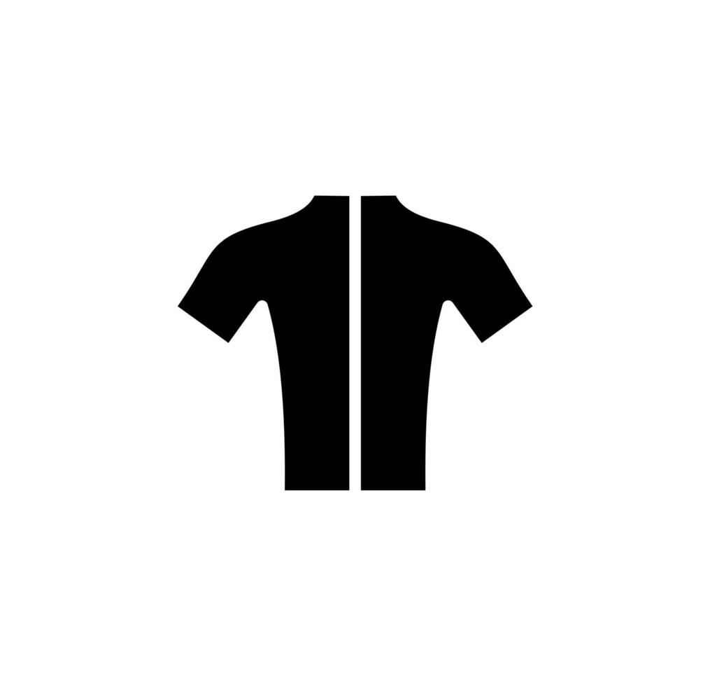 Shirt, Fashion, Polo, Clothes Solid Icon, Vector, Illustration, Logo Template. Suitable For Many Purposes. vector