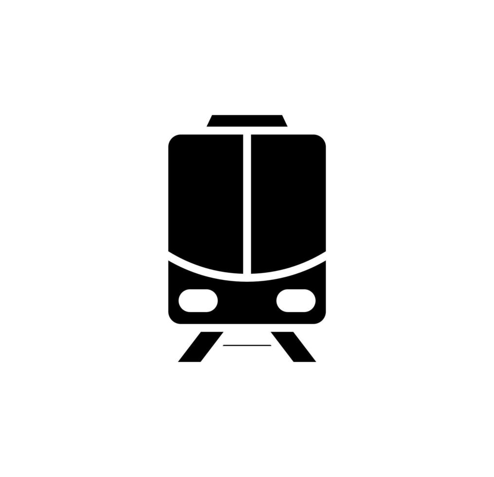 Train, Locomotive, Transport Solid Icon, Vector, Illustration, Logo Template. Suitable For Many Purposes. vector