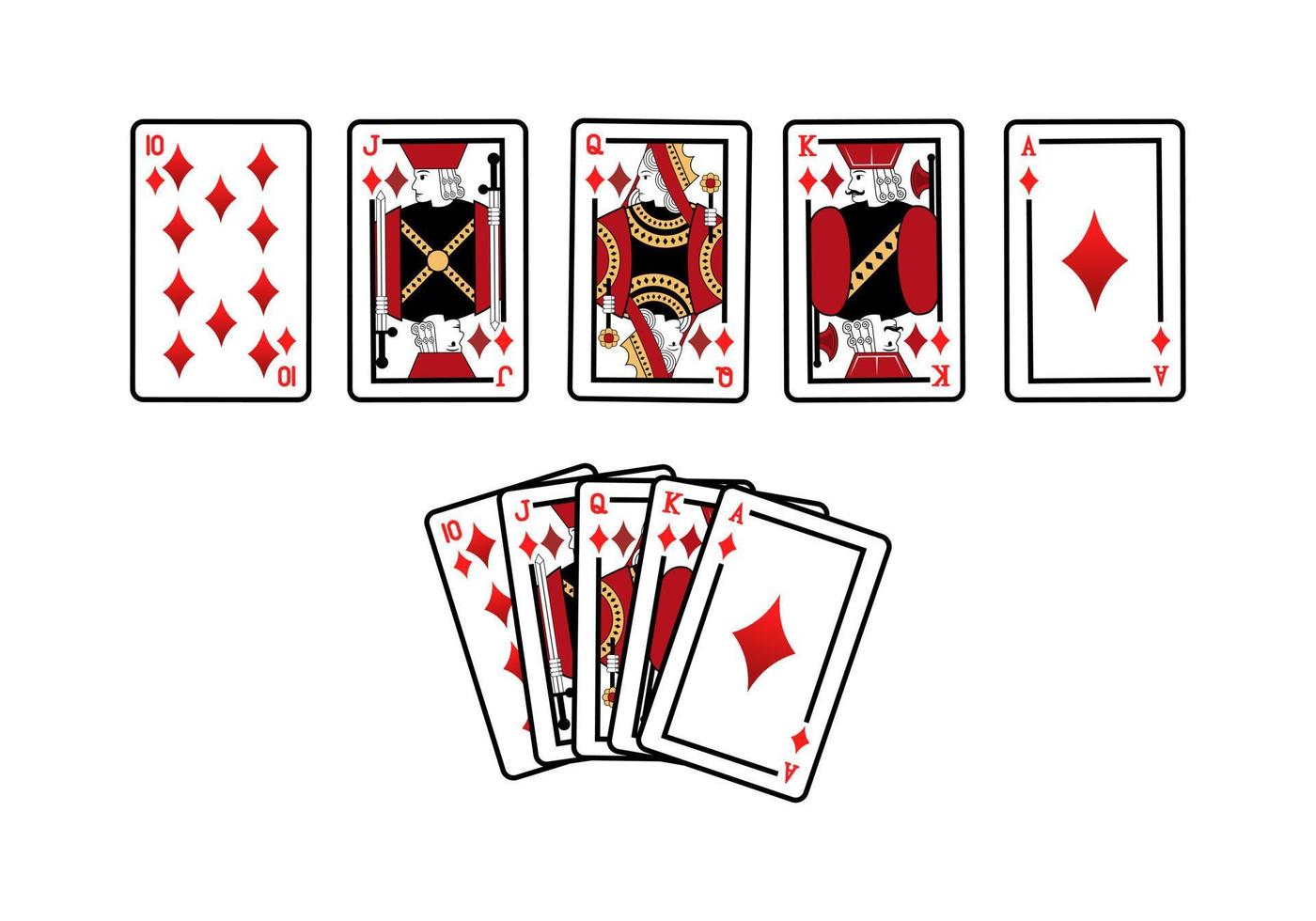 Card Suit diamond design illustration vector