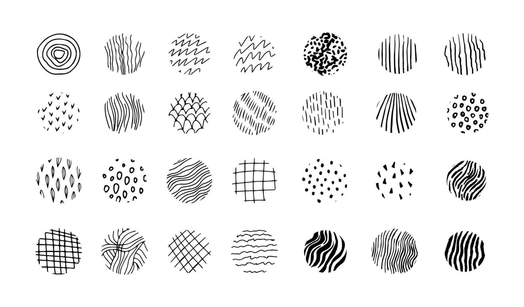 Organic vector abstract textures, waves, dots, lines, forms.