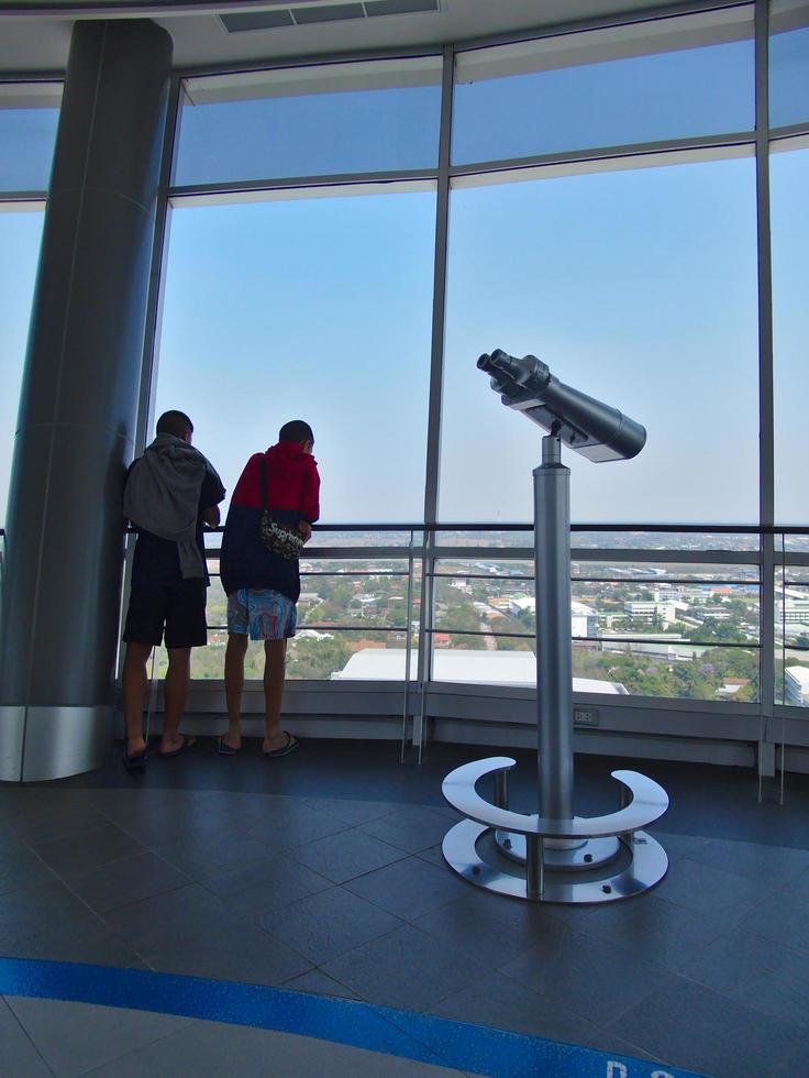 Sky Deck Terminal 21 Korat Nakhon Ratchasima Thailand 10 MARCH 2019New Landmark Korat Center CheckIn and Share the 360degree impression on the first and only tower in Nakhon Ratchasima. photo