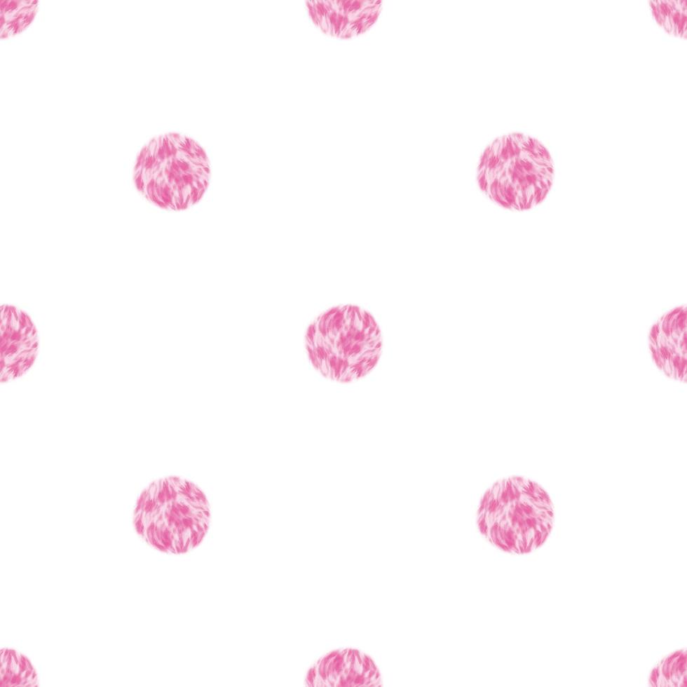 seamless valentine pattern background with pink dot , kids pattern vector