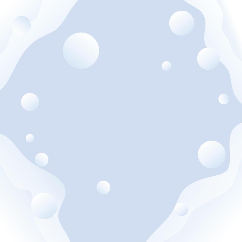 Background soap bubble vector illustration