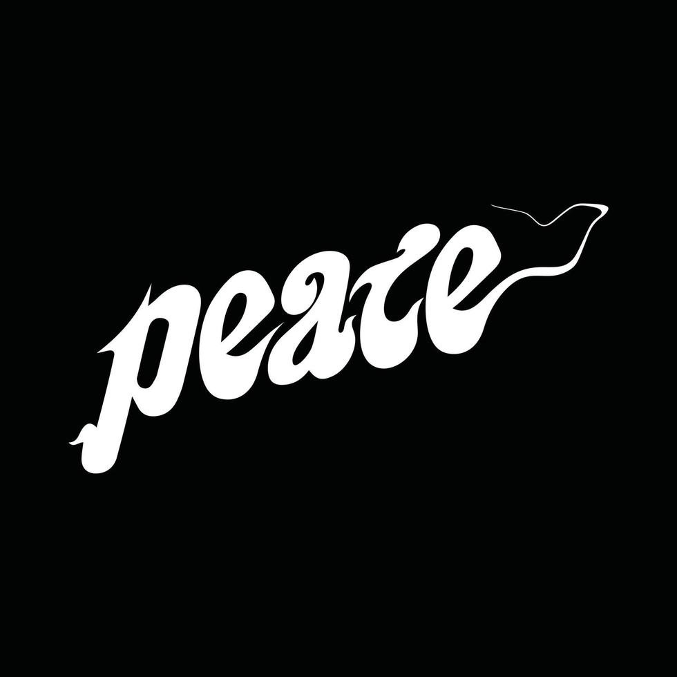 Peace dove vector illustration