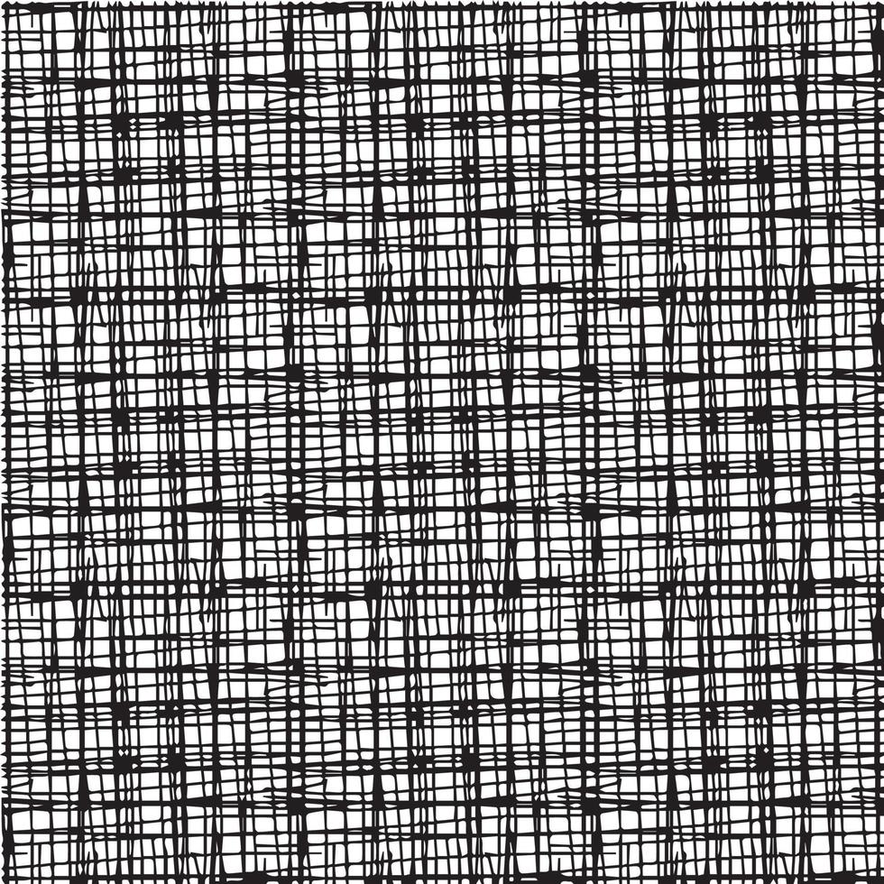 Seamless abstract hand-drawn pattern vector